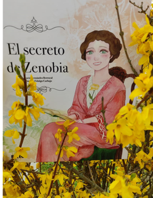 Portada del libro El secreto de Zenobia. Autora: Rocío Fernández. Álbum ilustrado por Patricia Fidalgo.